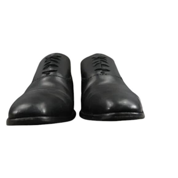 Hart Schaffner Marx Shoe Men 11 Oxford Cap Toe Formal Professional Classic Black main image 9